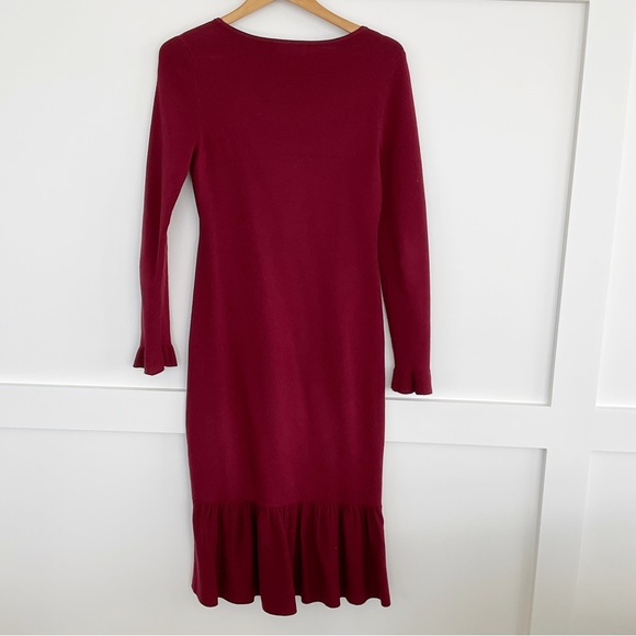 Rachel Parcell Ruffle Trim Knit Sweater Dress - Picture 10 of 13